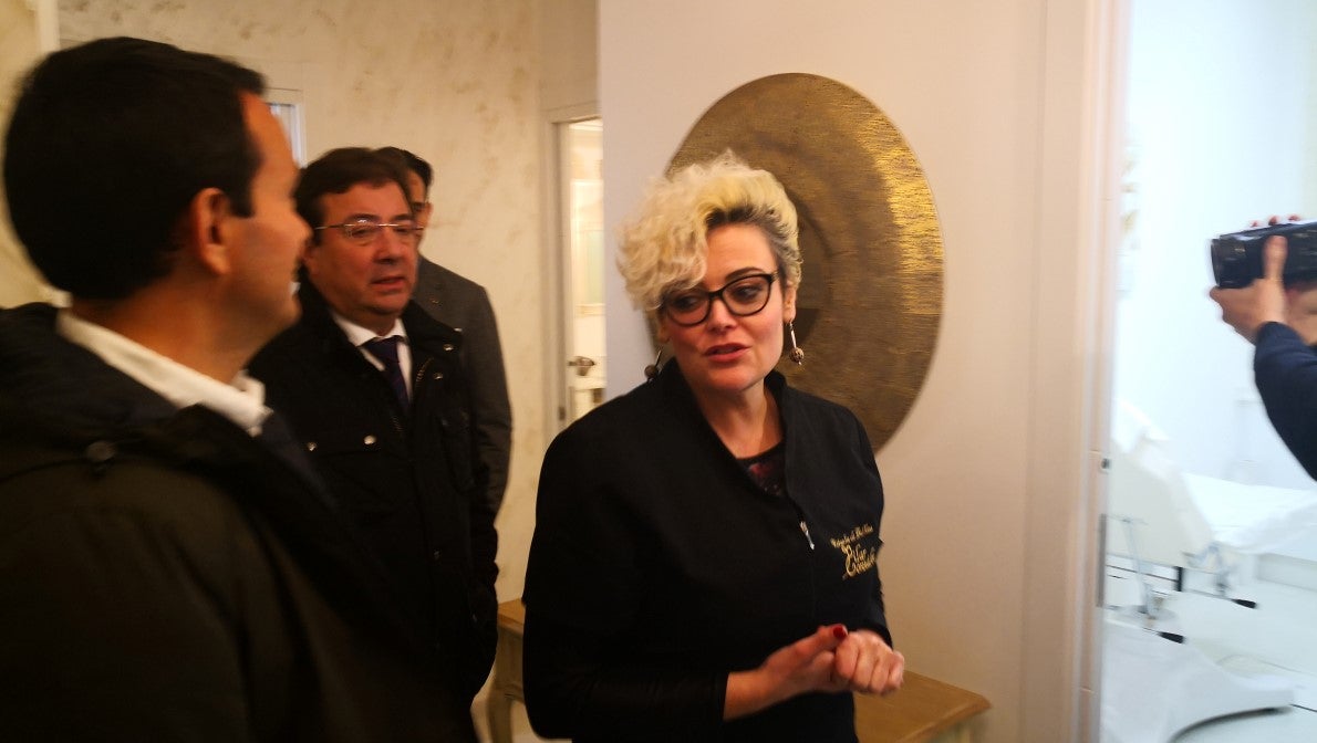 Imágenes de la presentación de la candidatura de Manolo Borrego a la alcaldía del ayuntamiento de Valverde, con la visita del presidente de la Junta, Guillermo Fernández Vara (08-02-2019)