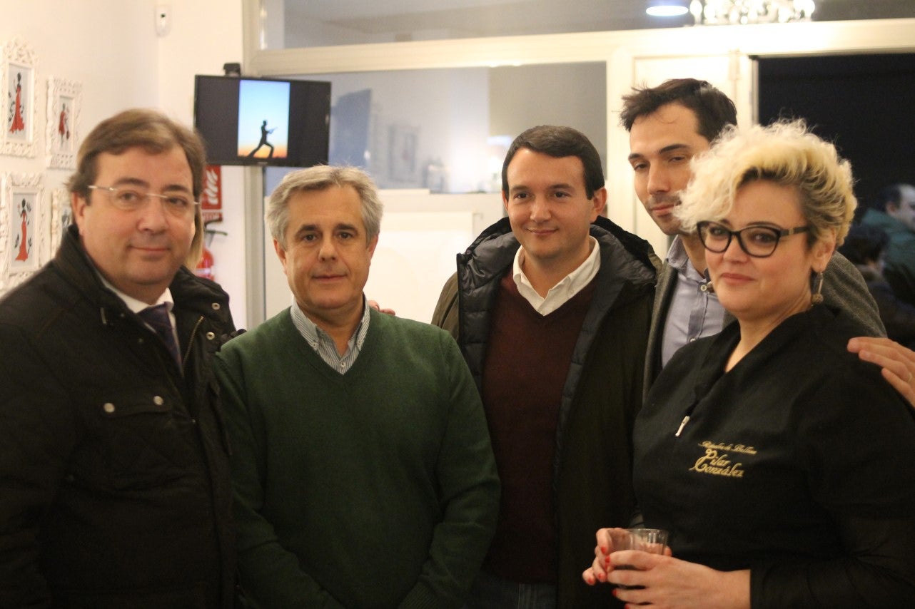 Imágenes de la presentación de la candidatura de Manolo Borrego a la alcaldía del ayuntamiento de Valverde, con la visita del presidente de la Junta, Guillermo Fernández Vara (08-02-2019)