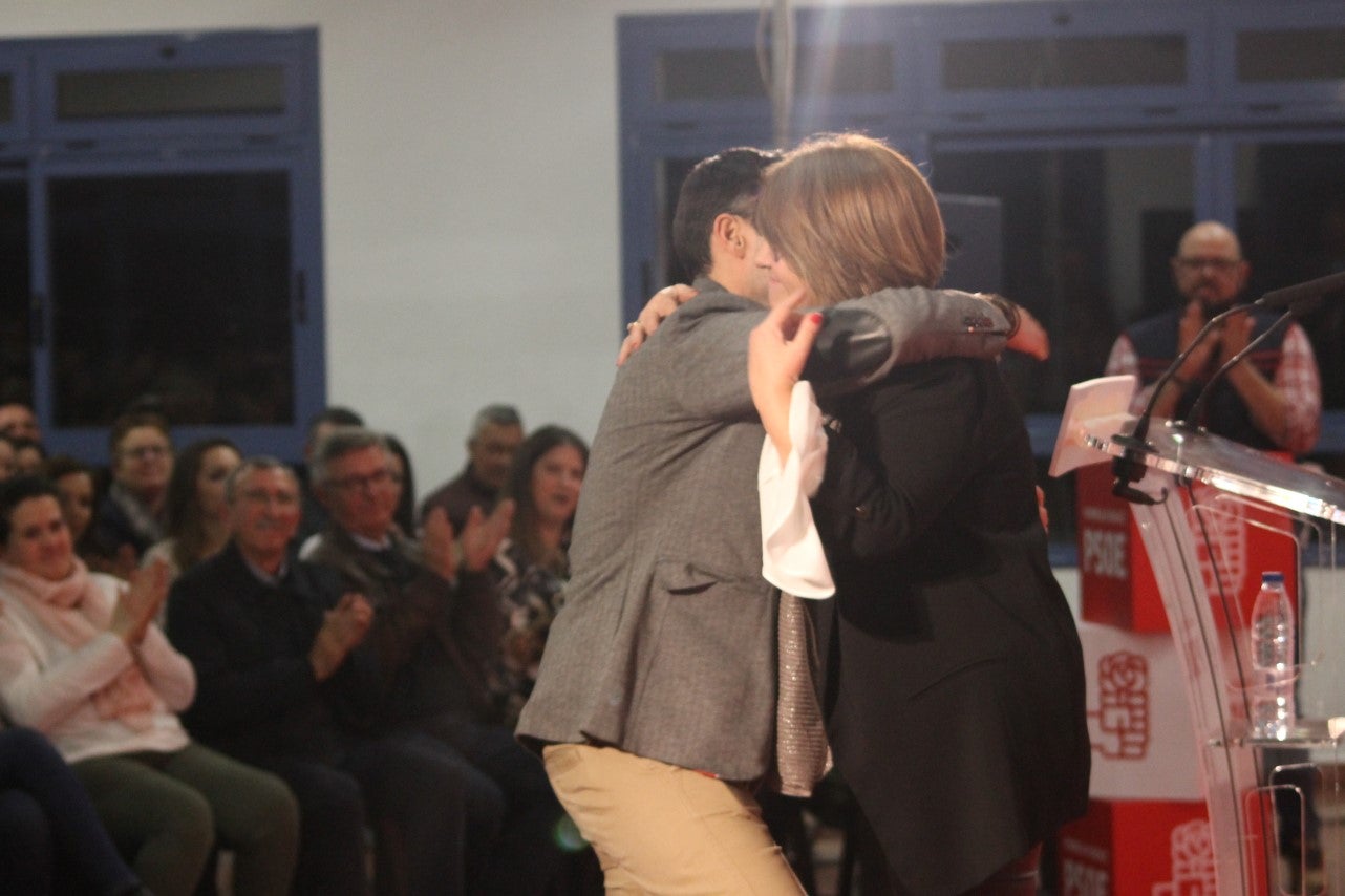 Imágenes de la presentación de la candidatura de Manolo Borrego a la alcaldía del ayuntamiento de Valverde, con la visita del presidente de la Junta, Guillermo Fernández Vara (08-02-2019)