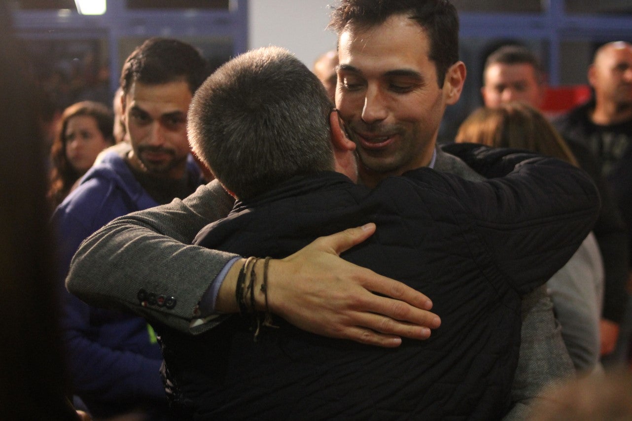 Imágenes de la presentación de la candidatura de Manolo Borrego a la alcaldía del ayuntamiento de Valverde, con la visita del presidente de la Junta, Guillermo Fernández Vara (08-02-2019)