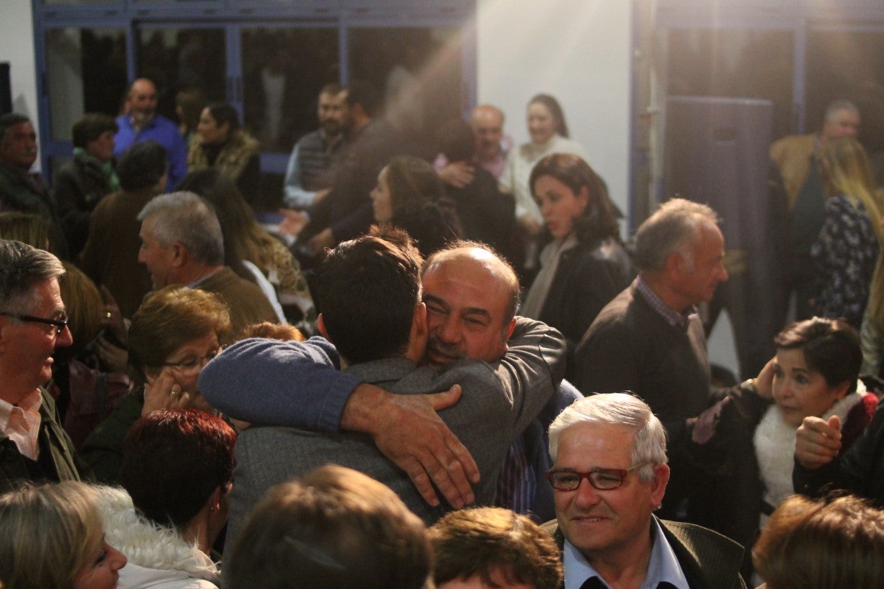 Imágenes de la presentación de la candidatura de Manolo Borrego a la alcaldía del ayuntamiento de Valverde, con la visita del presidente de la Junta, Guillermo Fernández Vara (08-02-2019)