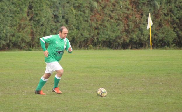 Hugo, autor del primer gol del encuentro