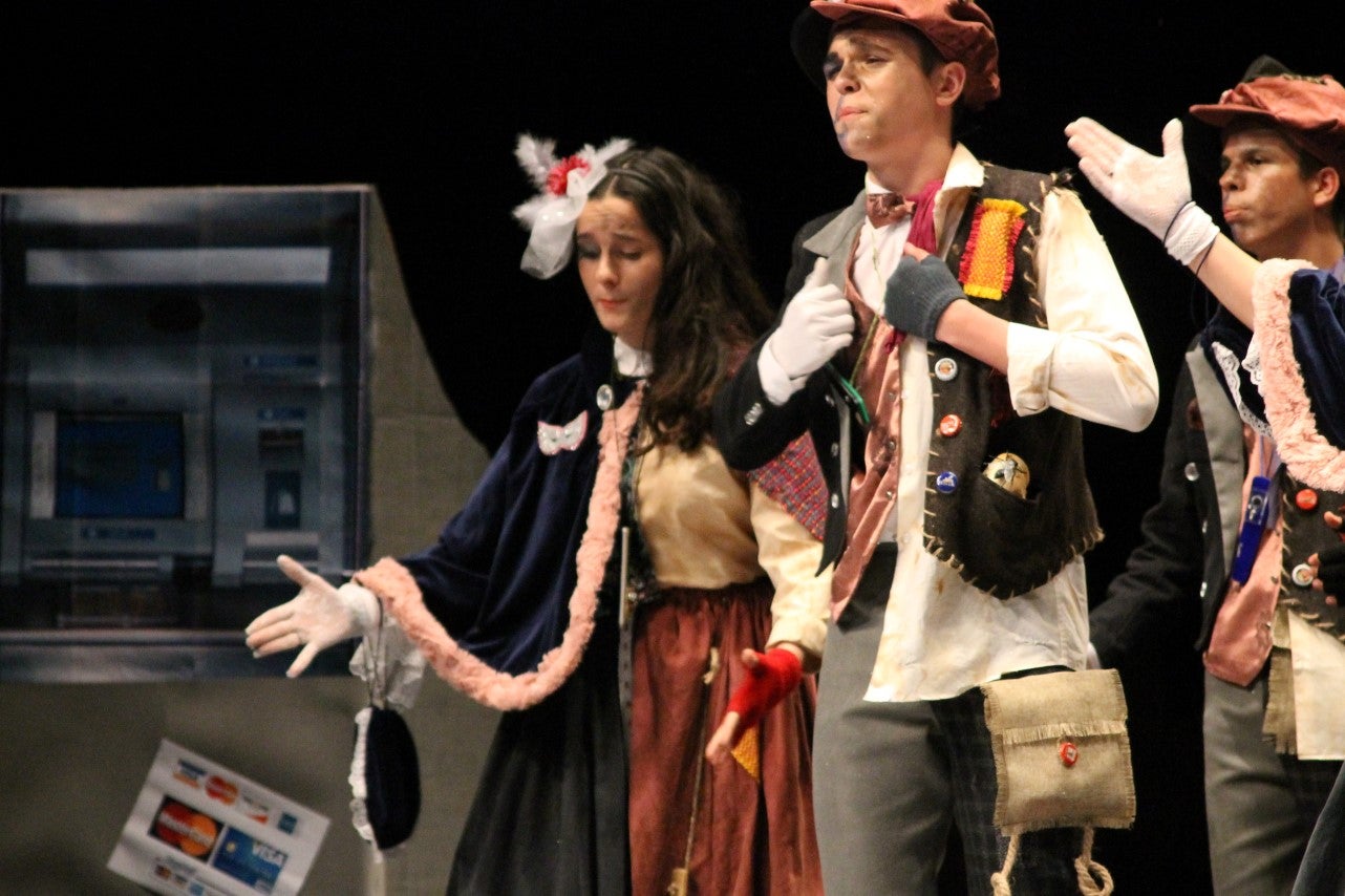 Imágenes de la actuación de Los Nuevitos Flama en el Concurso de Murgas Joven de Badajoz en el Carnaval 2019 (23-02-2019)