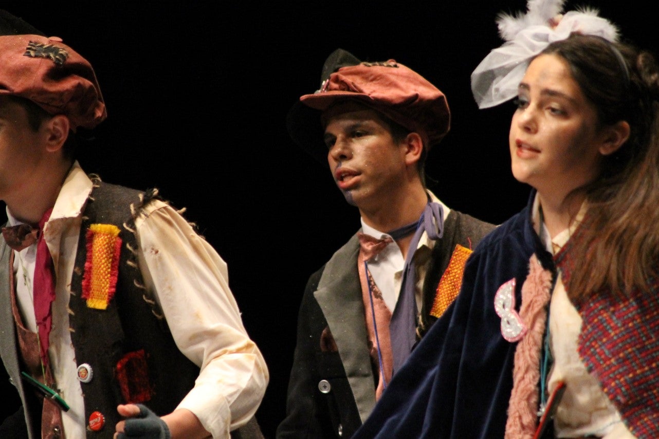 Imágenes de la actuación de Los Nuevitos Flama en el Concurso de Murgas Joven de Badajoz en el Carnaval 2019 (23-02-2019)