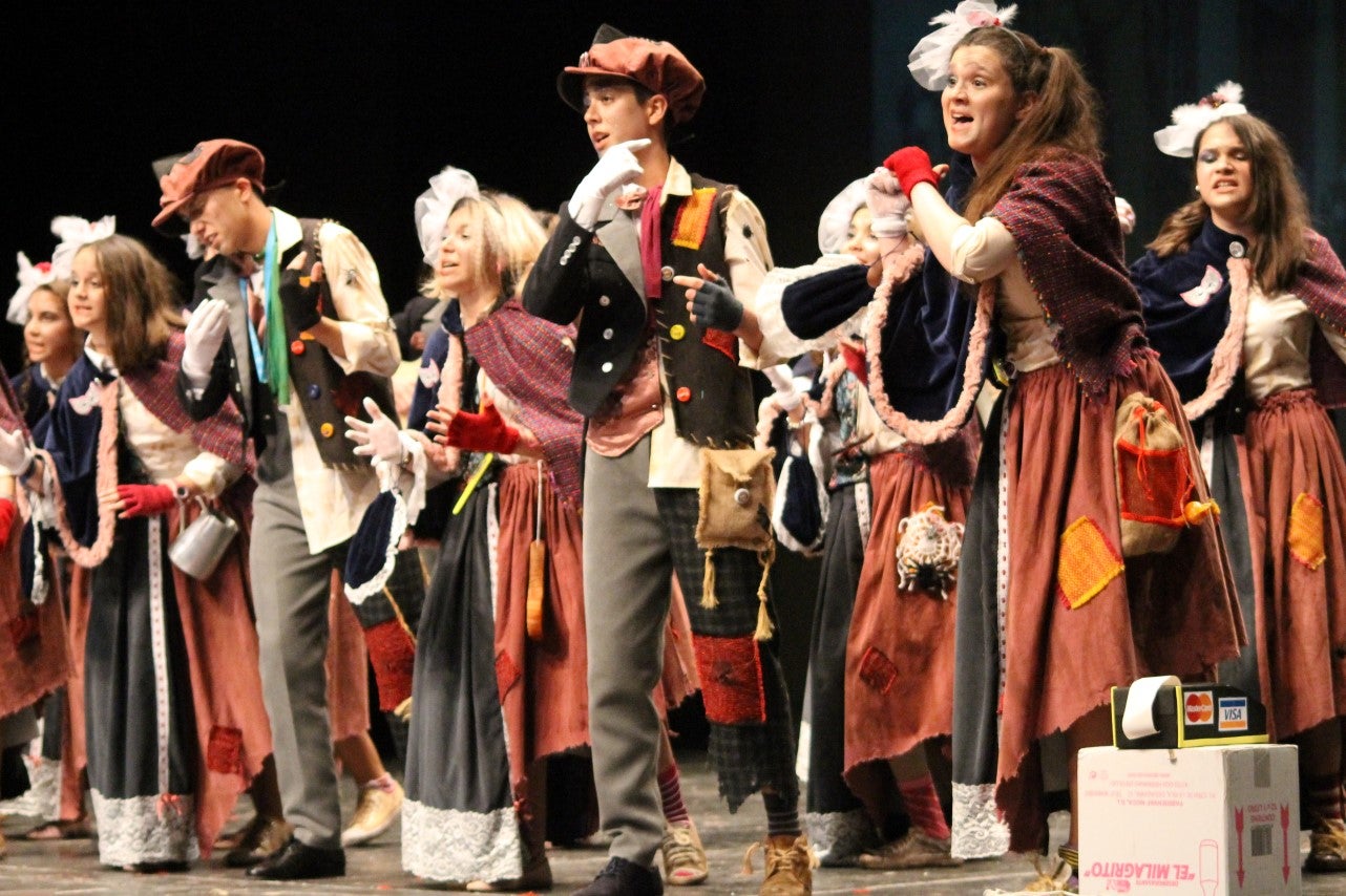 Imágenes de la actuación de Los Nuevitos Flama en el Concurso de Murgas Joven de Badajoz en el Carnaval 2019 (23-02-2019)