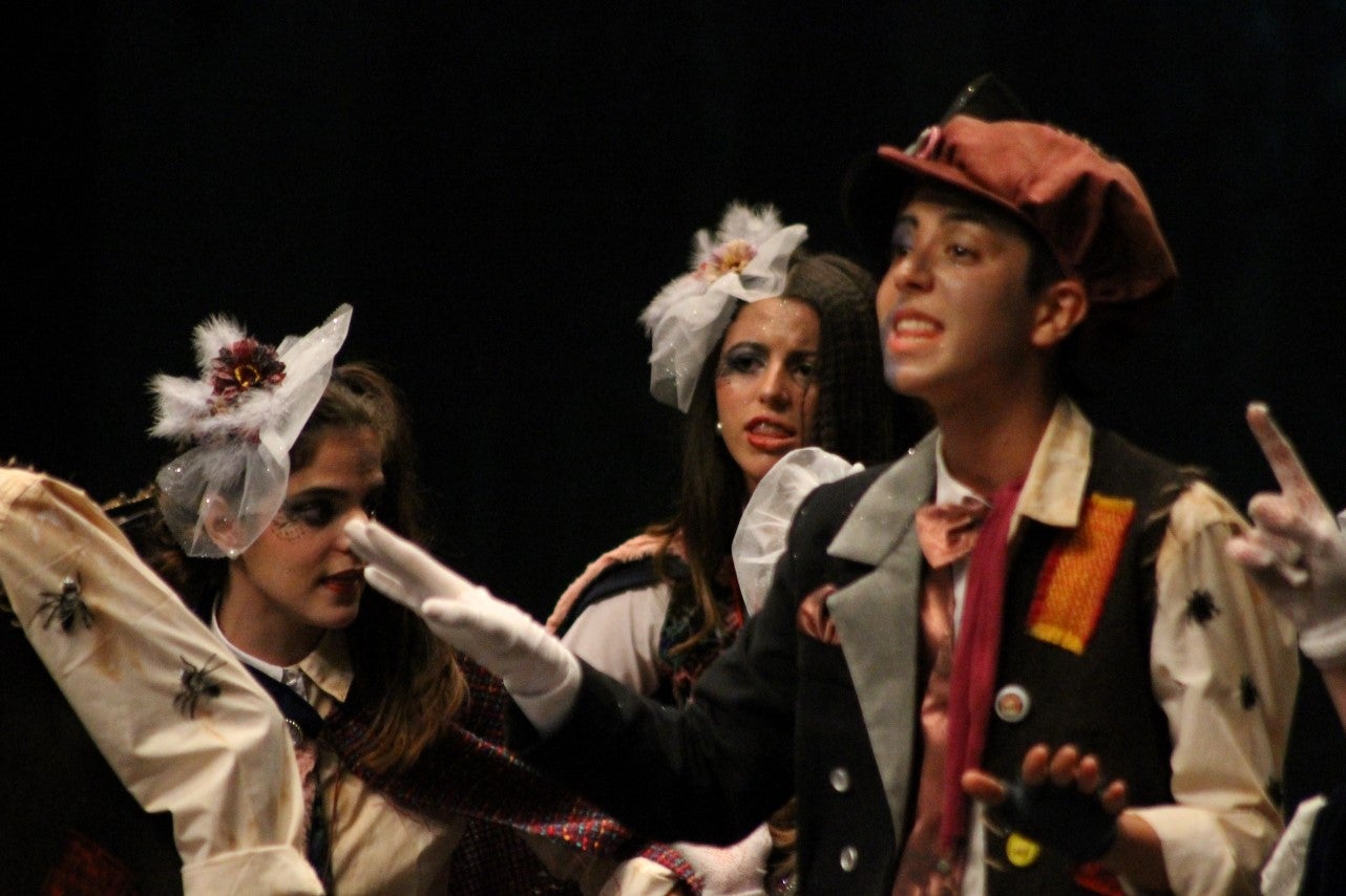 Imágenes de la actuación de Los Nuevitos Flama en el Concurso de Murgas Joven de Badajoz en el Carnaval 2019 (23-02-2019)