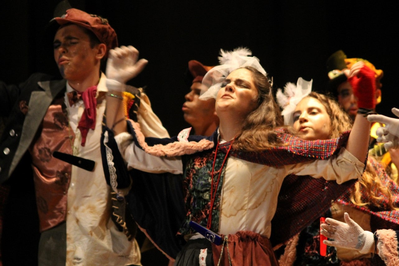 Actuación de Los Nuevitos Flama en el Concurso de Murgas del Carnaval de Valverde de Leganés 2019 (01-03-2019)