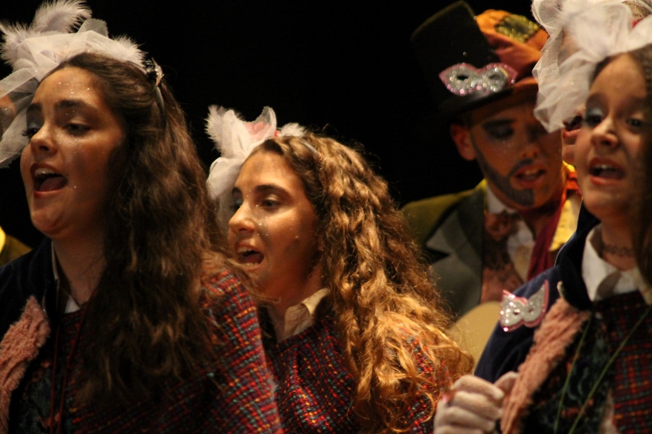 Actuación de Los Nuevitos Flama en el Concurso de Murgas del Carnaval de Valverde de Leganés 2019 (01-03-2019)