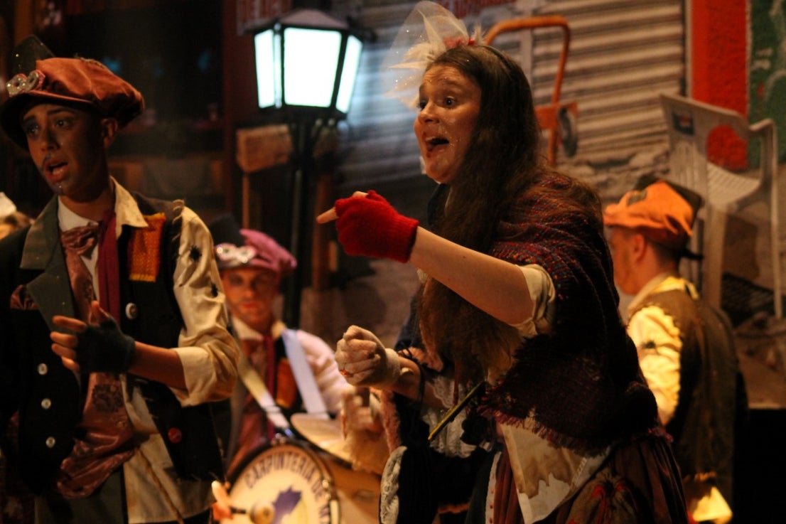 Actuación de Los Nuevitos Flama en el Concurso de Murgas del Carnaval de Valverde de Leganés 2019 (01-03-2019)