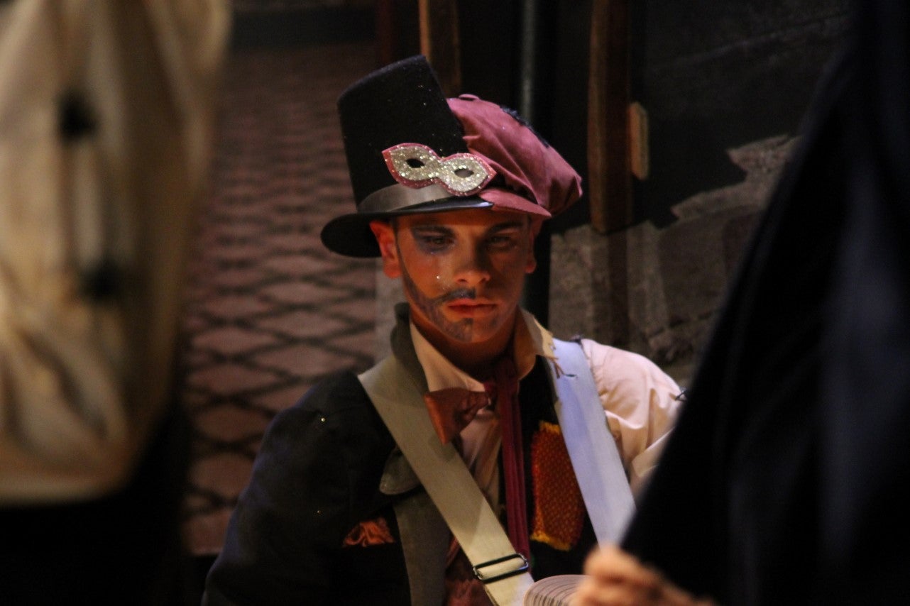 Actuación de Los Nuevitos Flama en el Concurso de Murgas del Carnaval de Valverde de Leganés 2019 (01-03-2019)