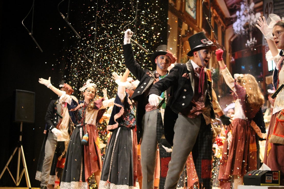 Actuación de Los Nuevitos Flama en el Concurso de Murgas del Carnaval de Valverde de Leganés 2019 (01-03-2019)