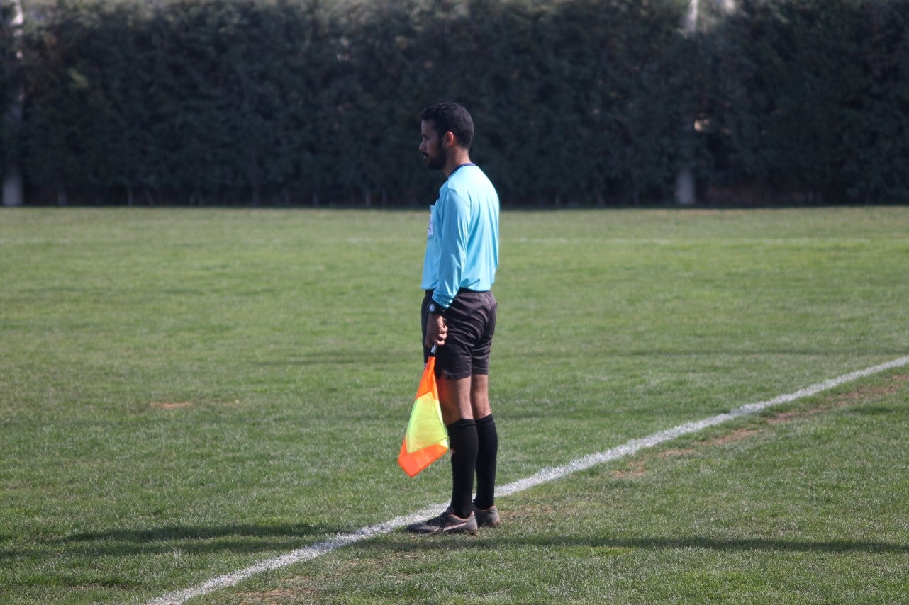 Imágenes del encuentro correspondiente a la vigesimoséptima jornada de liga de Tercera División disputado en el Municipal de San Roque, que acabó 3-2 (03-03-2019)