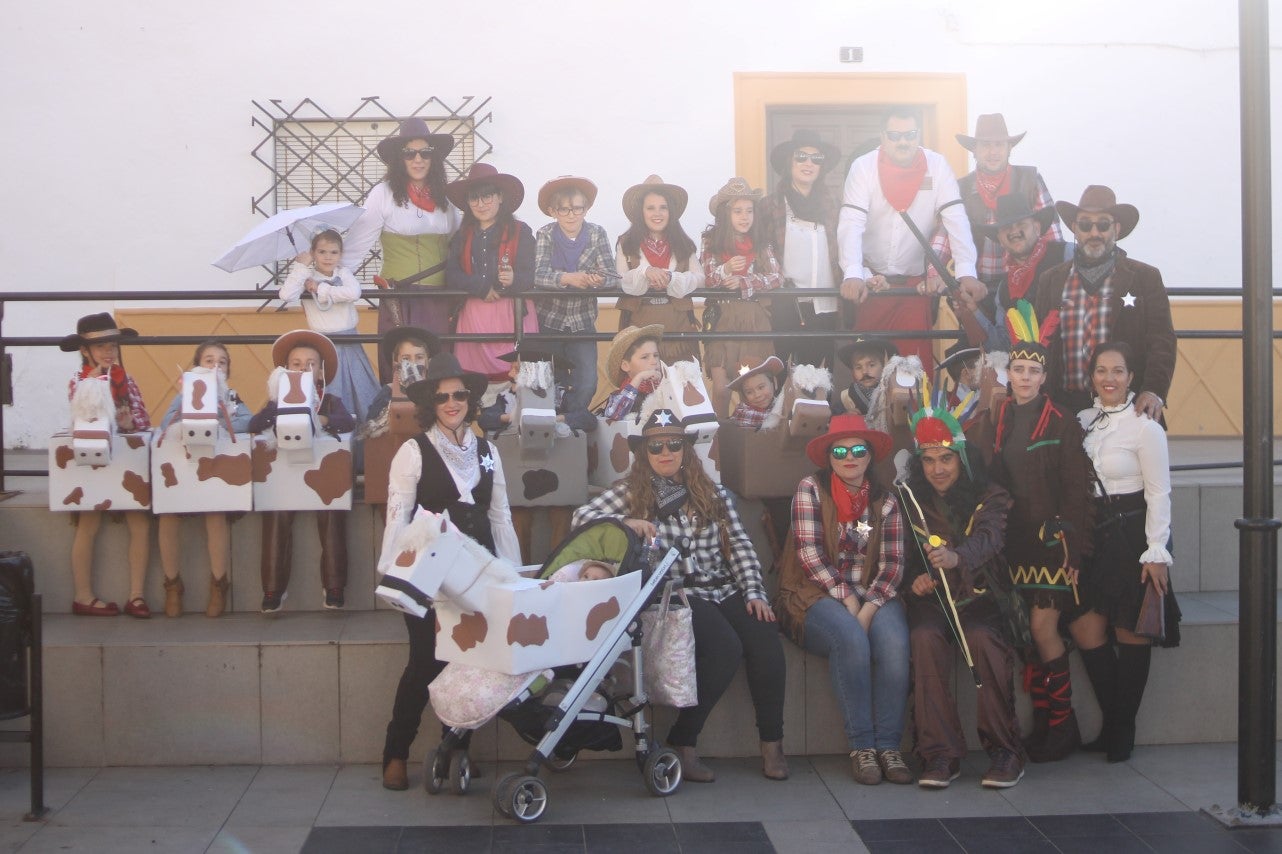 Algunas imágenes del Carnaval 2019 celebrado en Valverde de Leganés (02-03-2019)