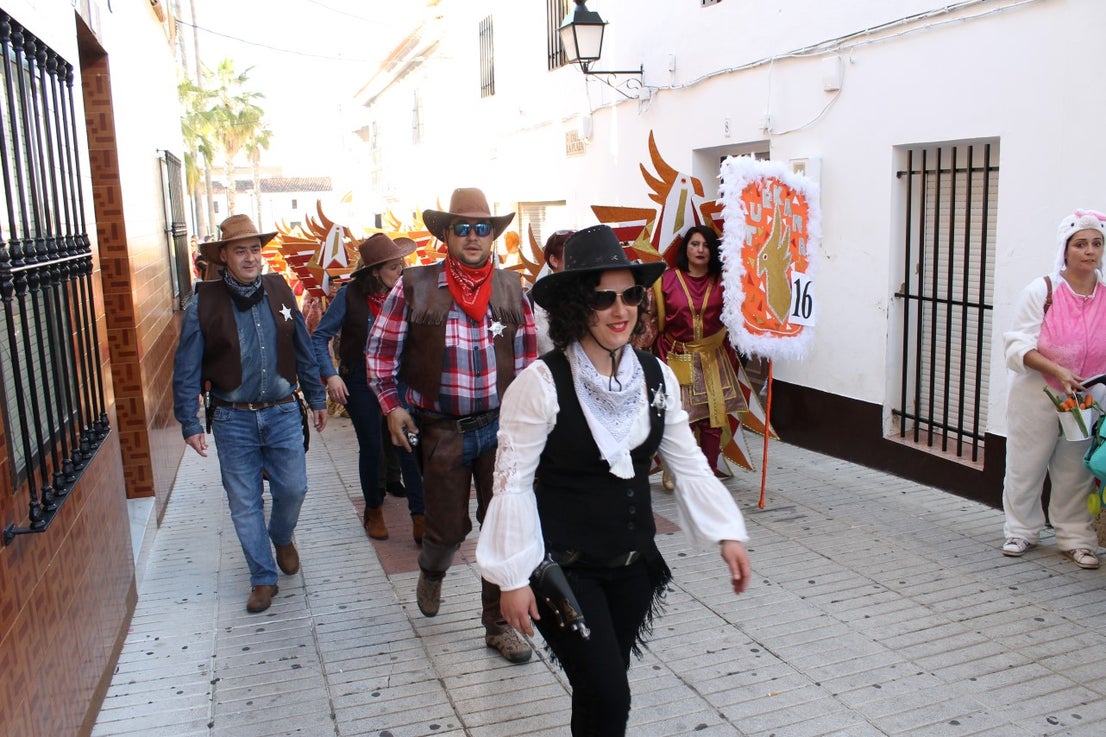 Algunas imágenes del Carnaval 2019 celebrado en Valverde de Leganés (02-03-2019)