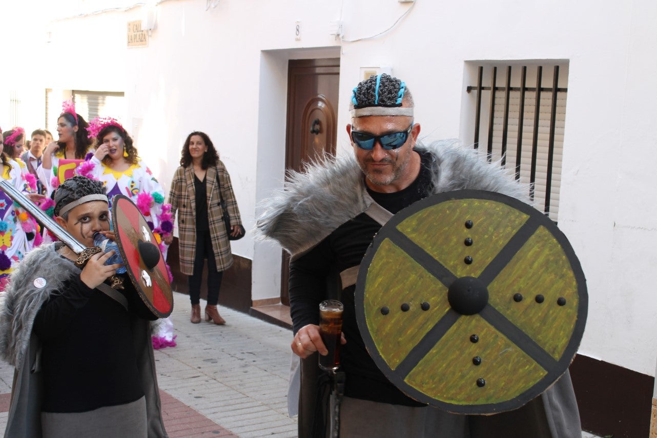 Algunas imágenes del Carnaval 2019 celebrado en Valverde de Leganés (02-03-2019)