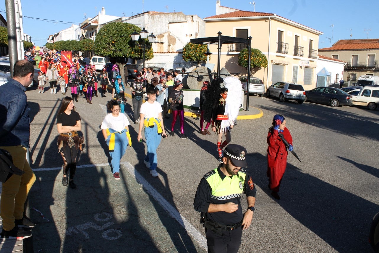 Algunas imágenes del Carnaval 2019 celebrado en Valverde de Leganés (02-03-2019)