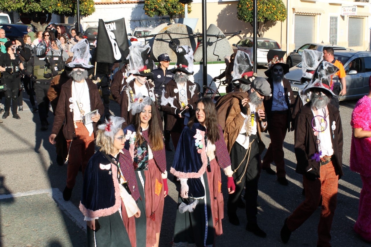Algunas imágenes del Carnaval 2019 celebrado en Valverde de Leganés (02-03-2019)