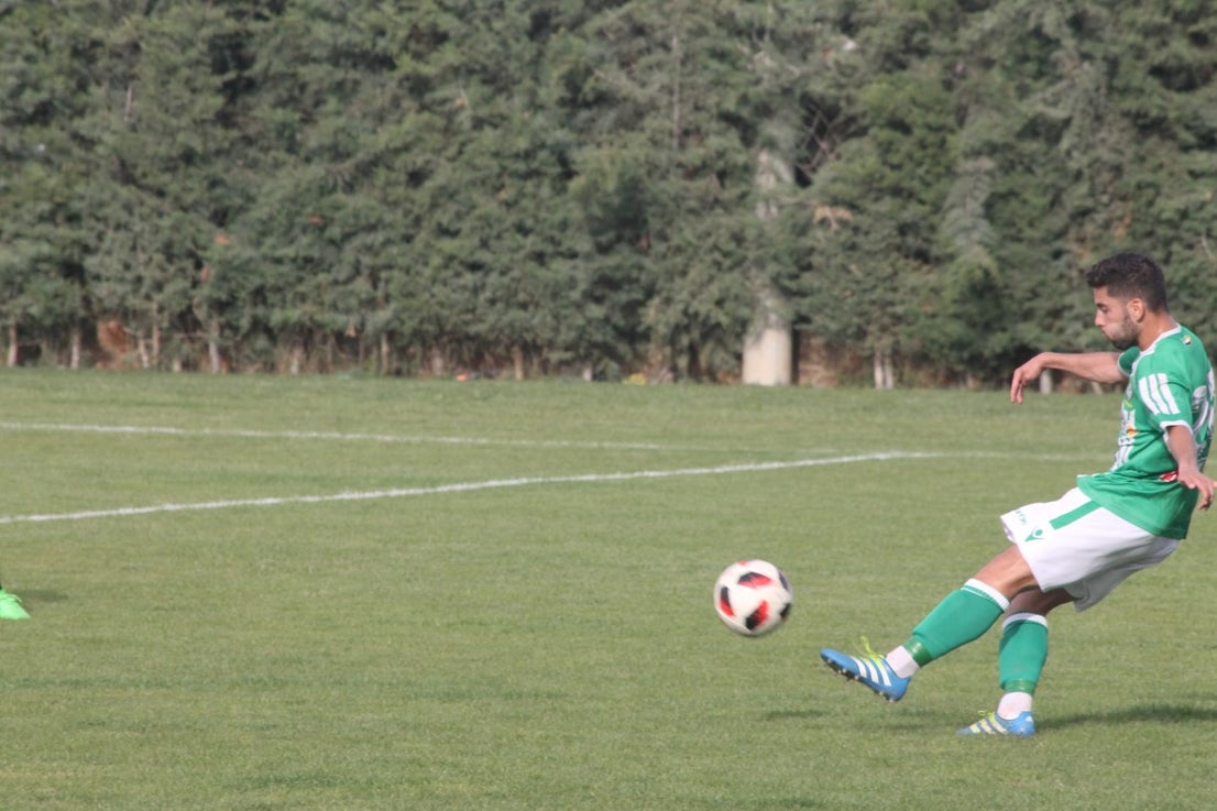 Imágenes del encuentro de la 33ª jornada de liga de la Tercera División disputado en el Municipal de San Roque y que finalizó con 2-1 (14-04-2019)