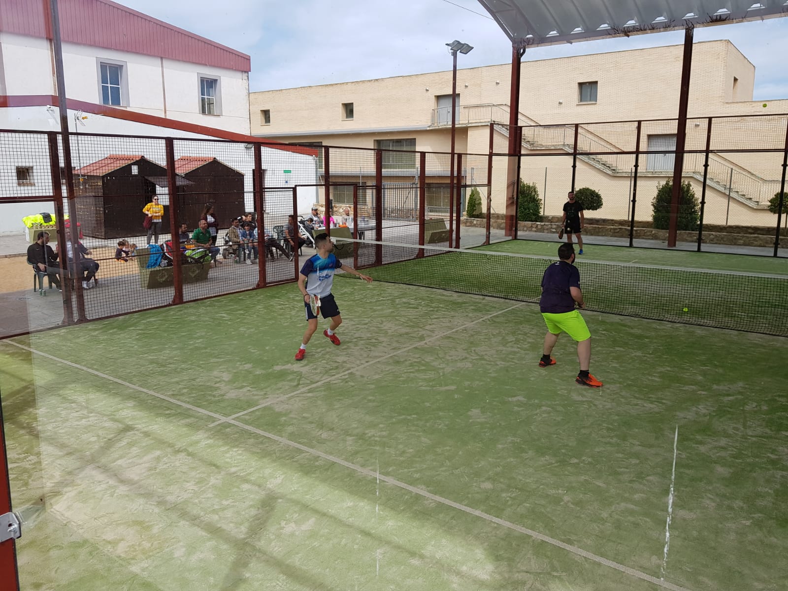 Algunas imágenes del encuentro final de la I Liga de Pádel Local y de la convivencia entre todos los participantes (13-04-2019)