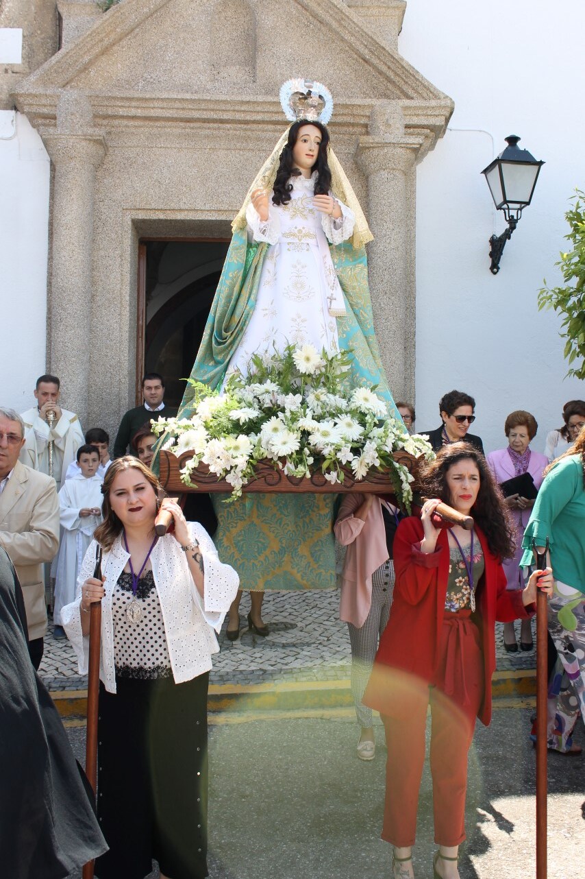 Imágenes de la celebración del Domingo de Resurrección con el que se ha dado por finalizada la Semana Santa en Valverde de Leganés (21-04-2019)