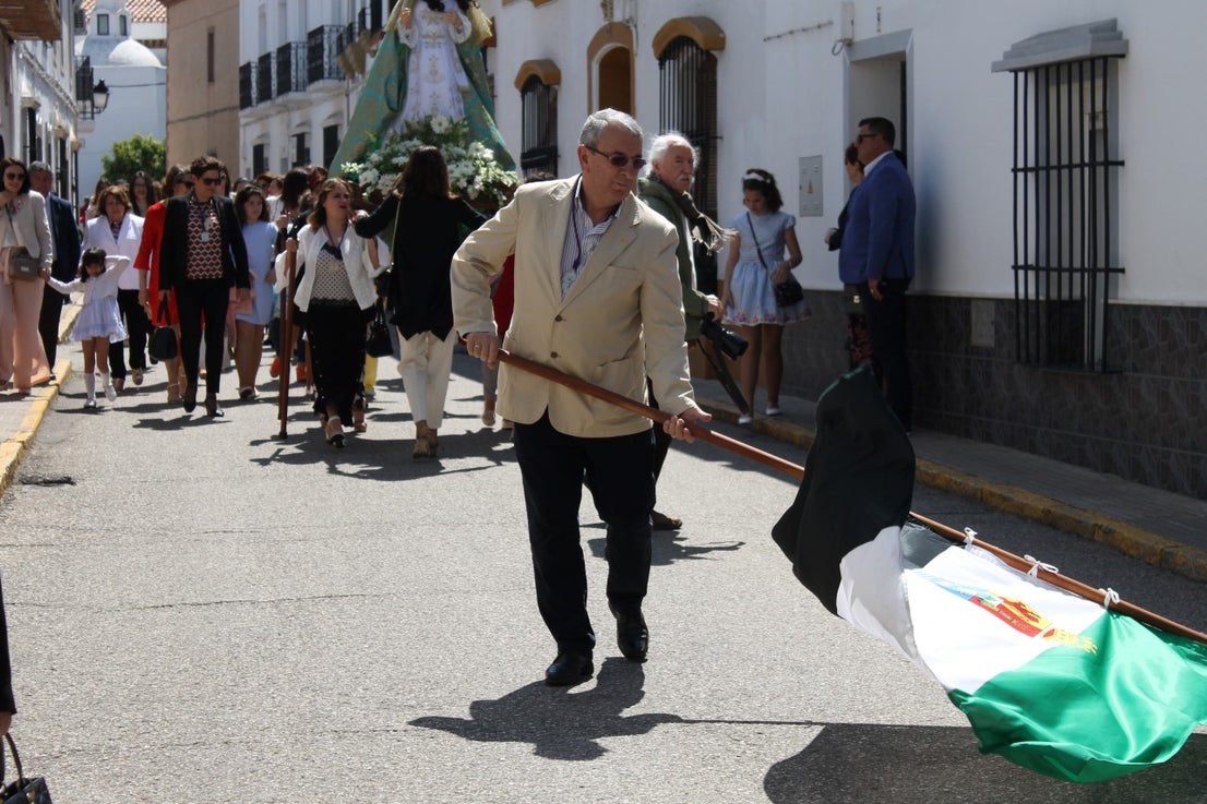 Imágenes de la celebración del Domingo de Resurrección con el que se ha dado por finalizada la Semana Santa en Valverde de Leganés (21-04-2019)
