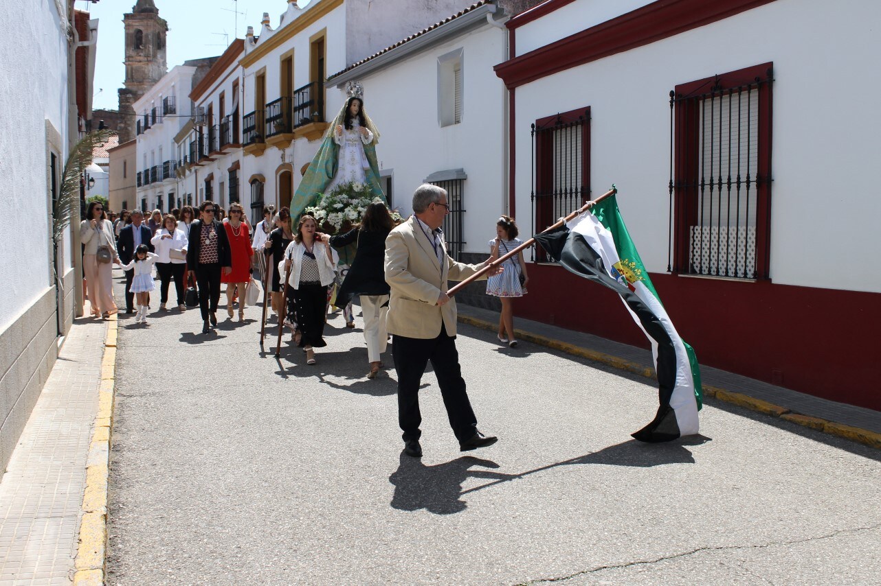 Imágenes de la celebración del Domingo de Resurrección con el que se ha dado por finalizada la Semana Santa en Valverde de Leganés (21-04-2019)