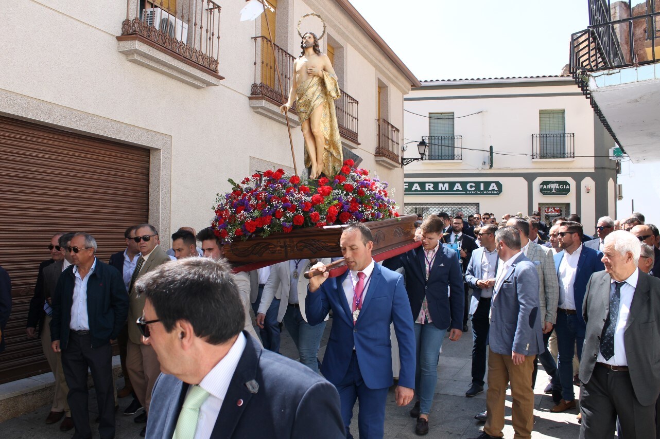 Imágenes de la celebración del Domingo de Resurrección con el que se ha dado por finalizada la Semana Santa en Valverde de Leganés (21-04-2019)