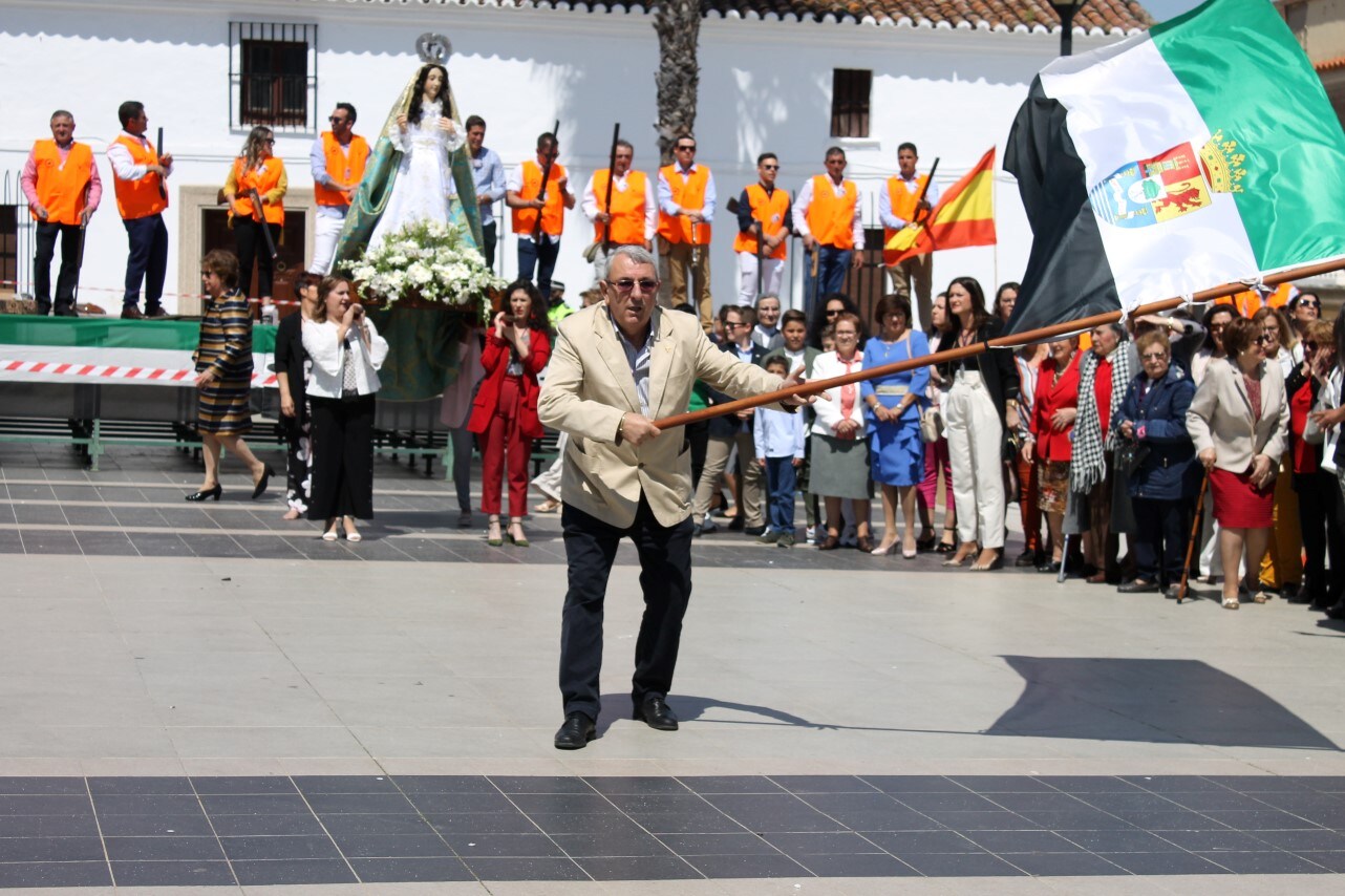 Imágenes de la celebración del Domingo de Resurrección con el que se ha dado por finalizada la Semana Santa en Valverde de Leganés (21-04-2019)