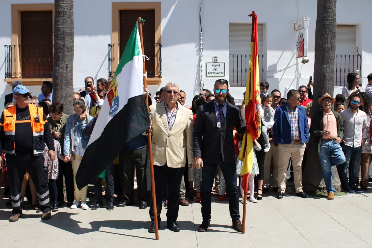 Imágenes de la celebración del Domingo de Resurrección con el que se ha dado por finalizada la Semana Santa en Valverde de Leganés (21-04-2019)