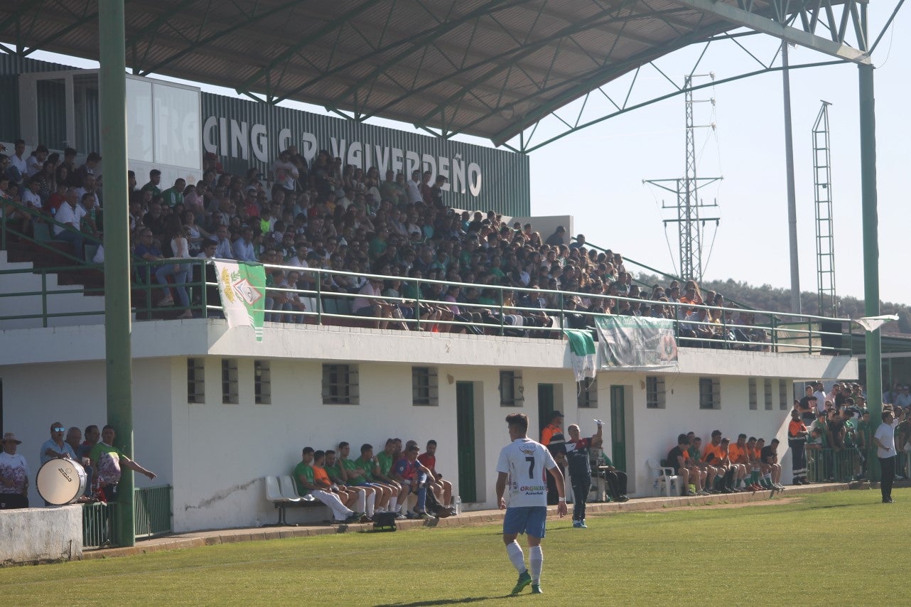 Imágenes del encuentro de la 37ª jornada de liga de Tercera División disputado en el Municipal de San Roque y que terminó 0-2 (12-05-2019)