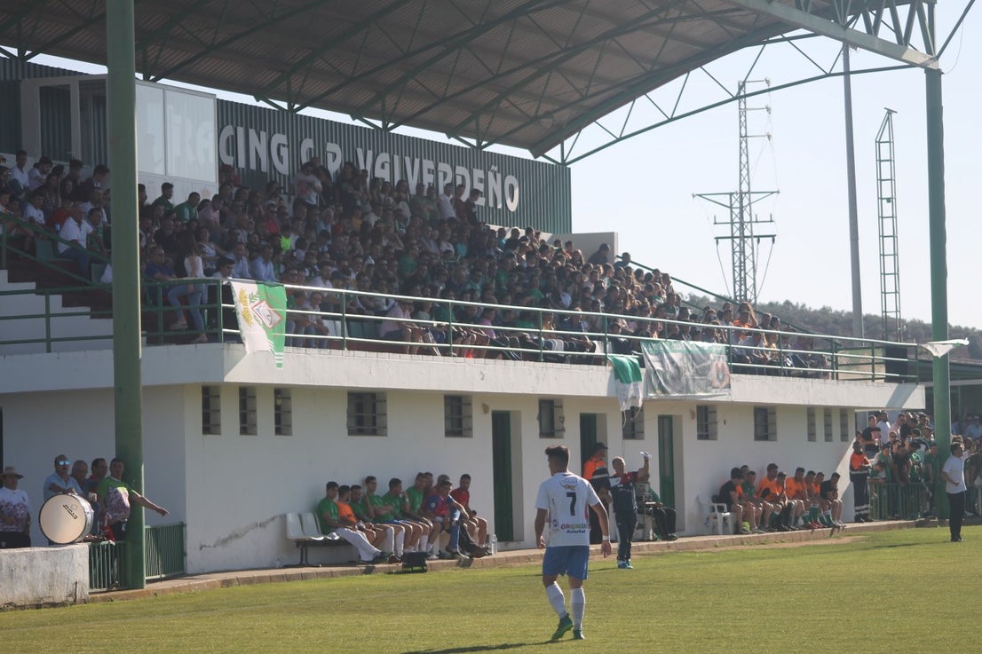 Imágenes del encuentro de la 37ª jornada de liga de Tercera División disputado en el Municipal de San Roque y que terminó 0-2 (12-05-2019)