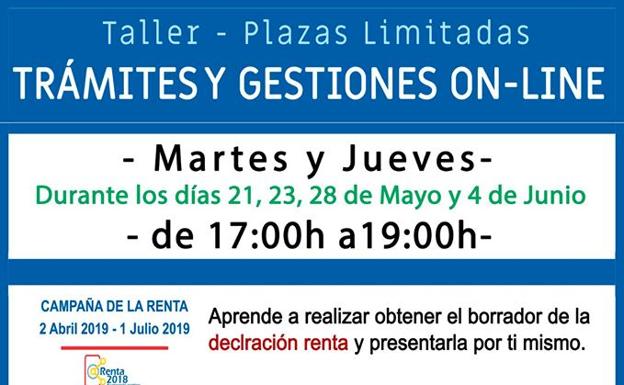 Taller «Trámites y gestiones on-line»