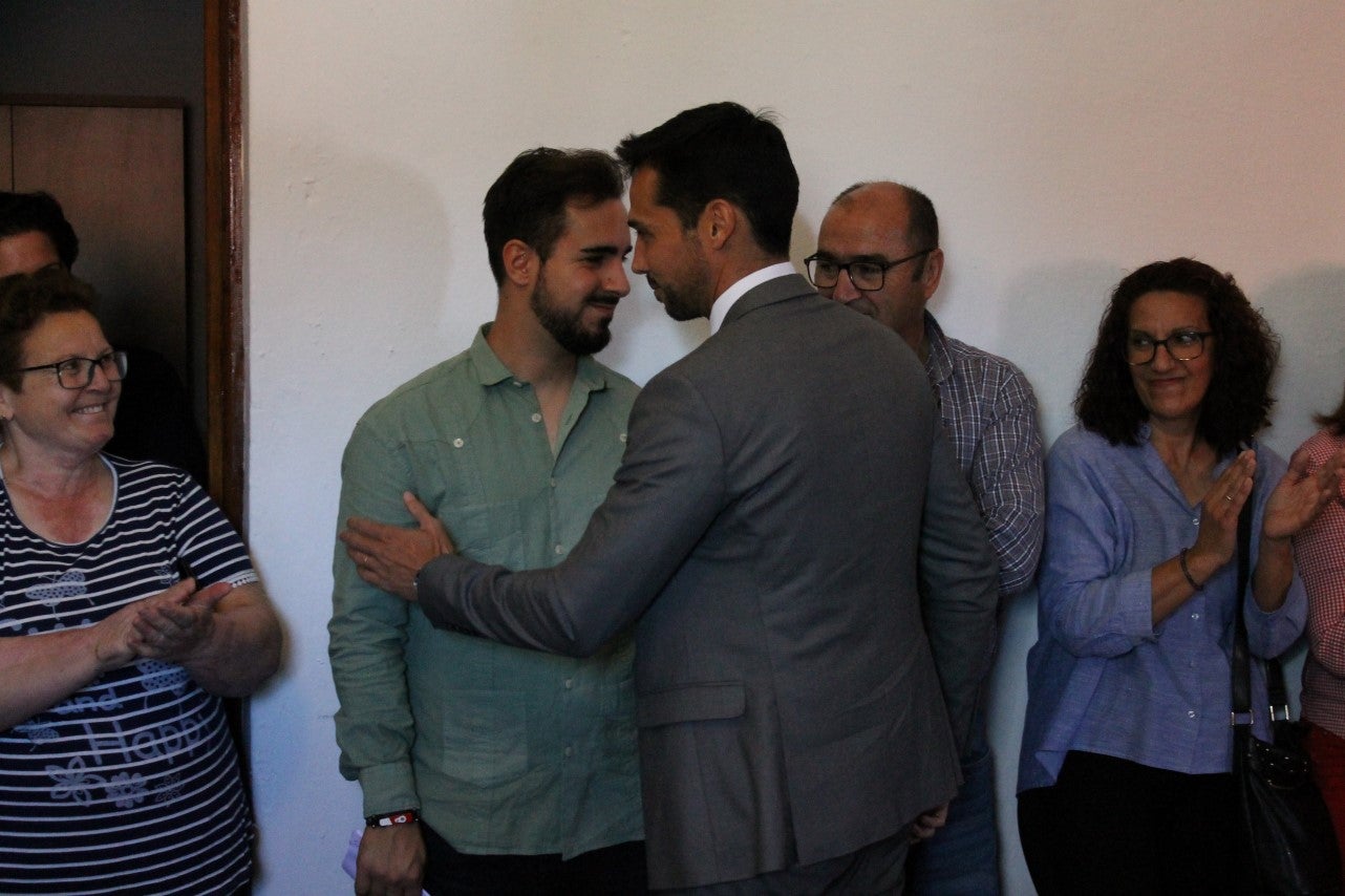 Imágenes del acto de investidura de Manuel Borrego como nuevo alcalde del Ayuntamiento de Valverde de Leganés (15-06-2019)