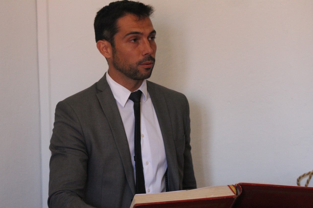 Imágenes del acto de investidura de Manuel Borrego como nuevo alcalde del Ayuntamiento de Valverde de Leganés (15-06-2019)