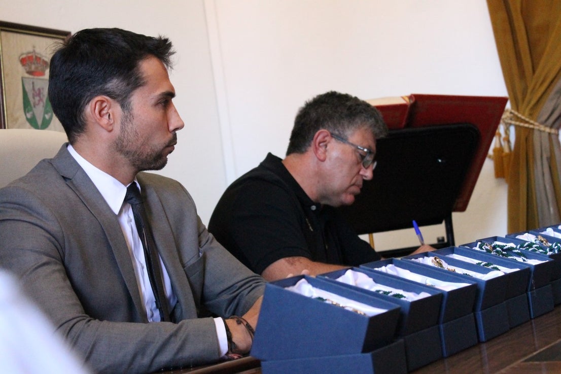 Imágenes del acto de investidura de Manuel Borrego como nuevo alcalde del Ayuntamiento de Valverde de Leganés (15-06-2019)