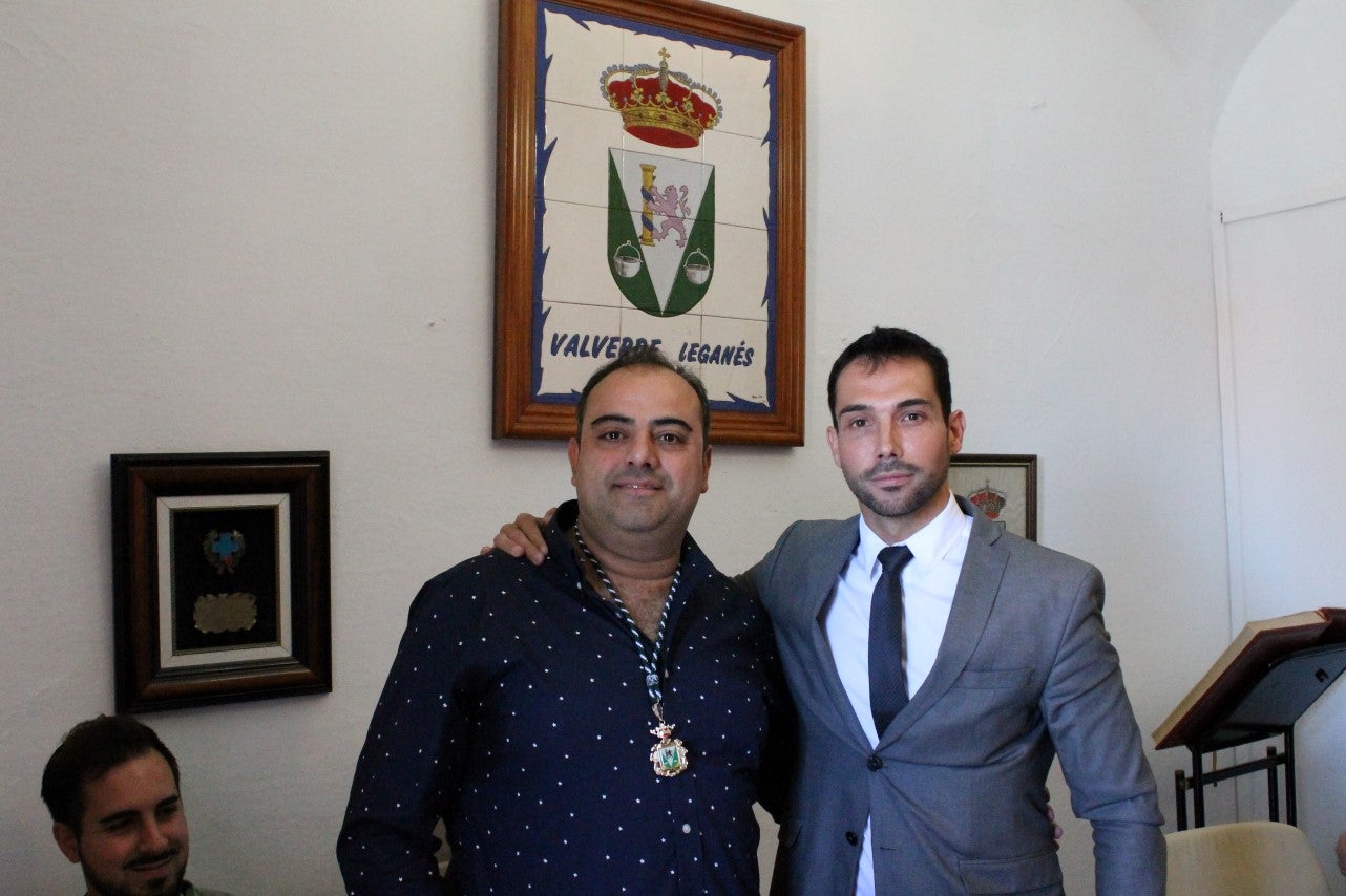 Imágenes del acto de investidura de Manuel Borrego como nuevo alcalde del Ayuntamiento de Valverde de Leganés (15-06-2019)