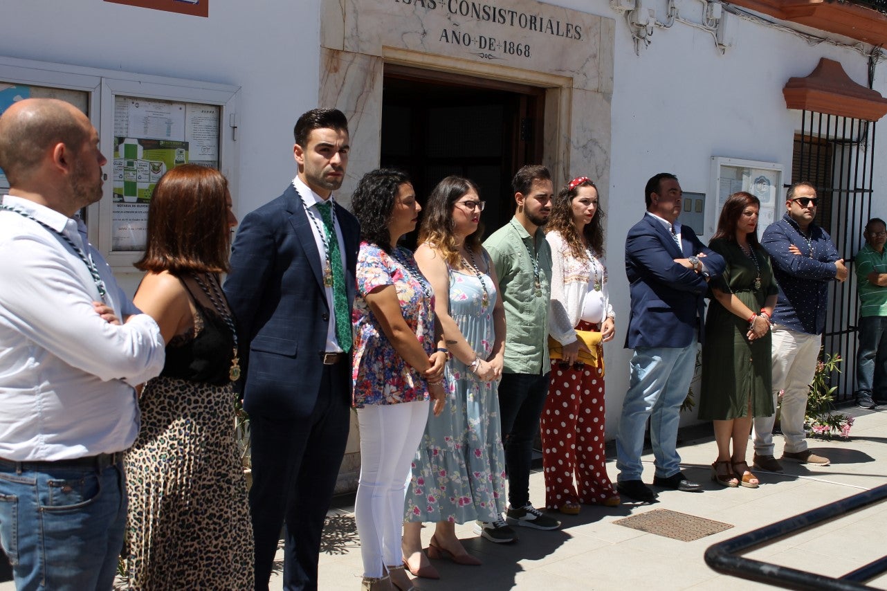 Imágenes del acto de investidura de Manuel Borrego como nuevo alcalde del Ayuntamiento de Valverde de Leganés (15-06-2019)