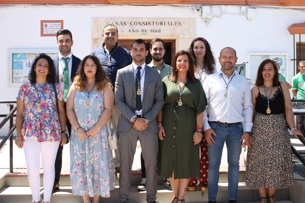 Imágenes del acto de investidura de Manuel Borrego como nuevo alcalde del Ayuntamiento de Valverde de Leganés (15-06-2019)