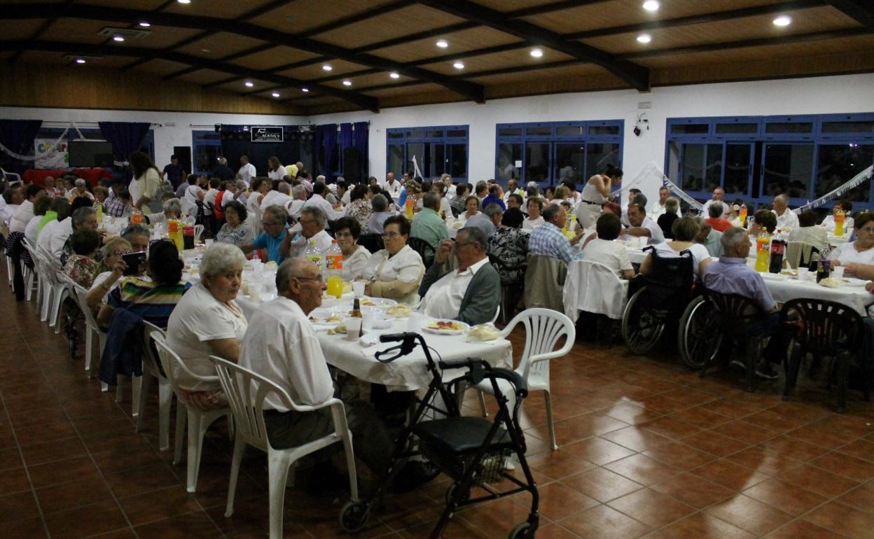 Cena convivencia celebrada en el Centro de Ocio