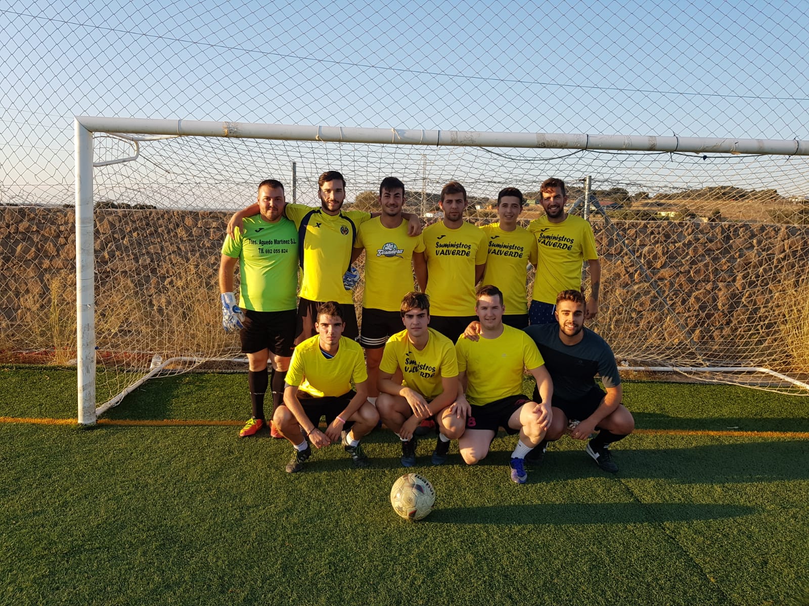 Algunas imágenes de la final y el tercer y cuarto puesto del torneo de verano de fútbol 7 disputado en Valverde de Leganés (01-08-2019)