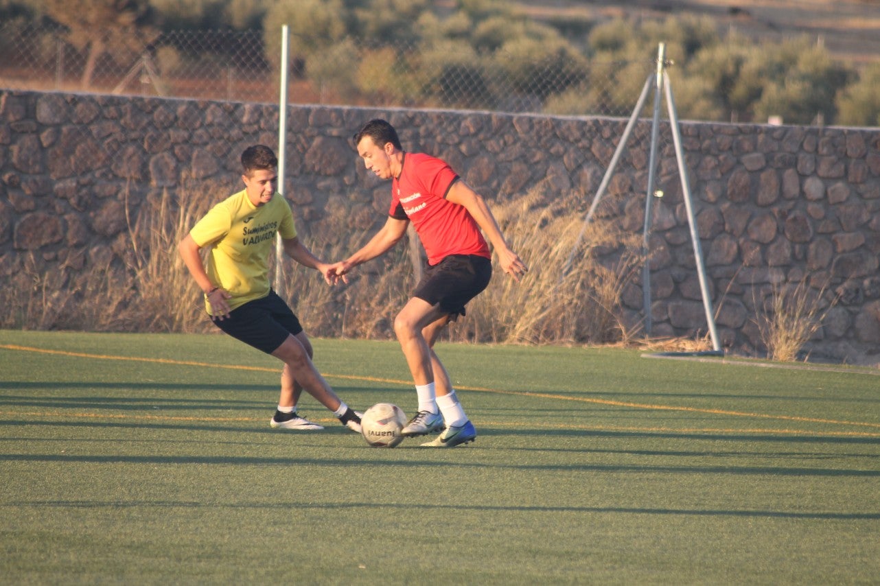 Algunas imágenes de la final y el tercer y cuarto puesto del torneo de verano de fútbol 7 disputado en Valverde de Leganés (01-08-2019)