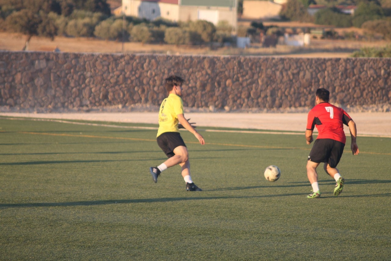 Algunas imágenes de la final y el tercer y cuarto puesto del torneo de verano de fútbol 7 disputado en Valverde de Leganés (01-08-2019)