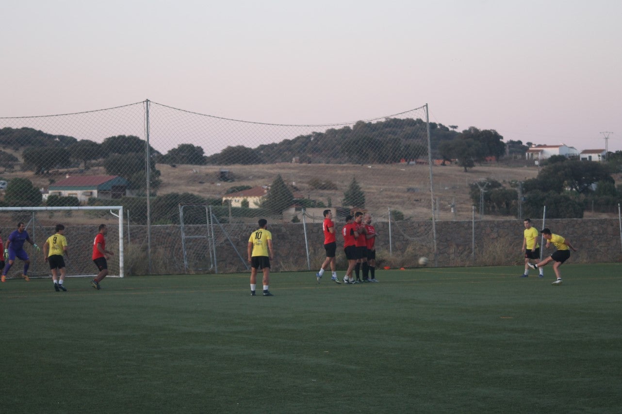Algunas imágenes de la final y el tercer y cuarto puesto del torneo de verano de fútbol 7 disputado en Valverde de Leganés (01-08-2019)