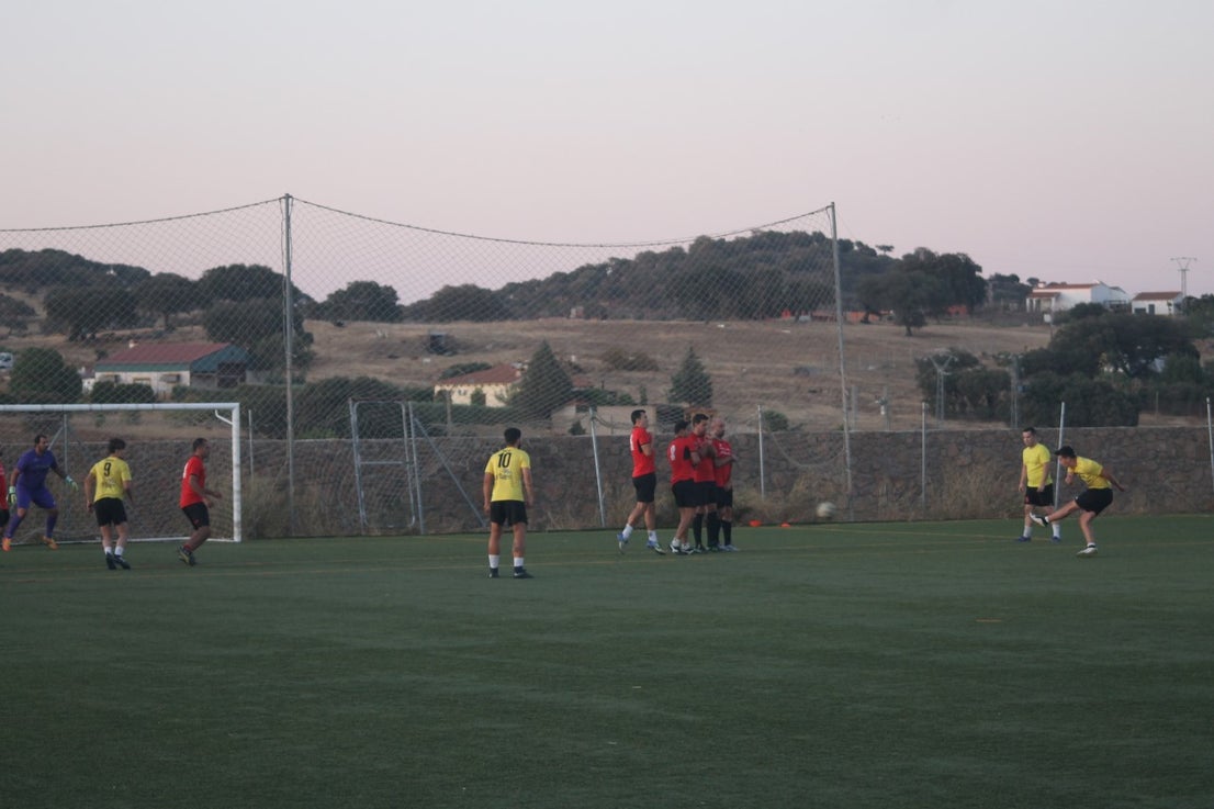 Algunas imágenes de la final y el tercer y cuarto puesto del torneo de verano de fútbol 7 disputado en Valverde de Leganés (01-08-2019)