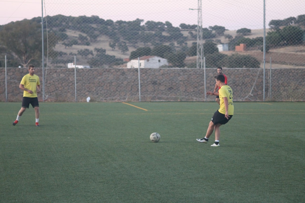 Algunas imágenes de la final y el tercer y cuarto puesto del torneo de verano de fútbol 7 disputado en Valverde de Leganés (01-08-2019)