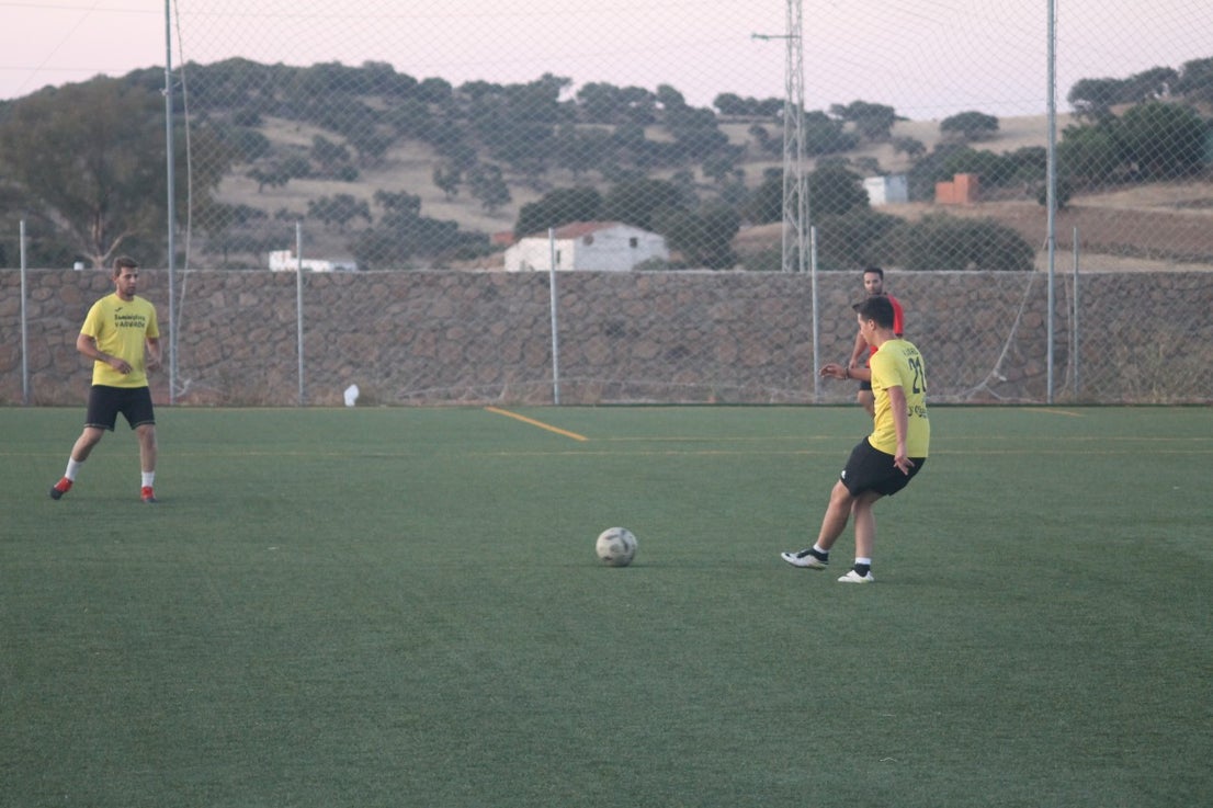 Algunas imágenes de la final y el tercer y cuarto puesto del torneo de verano de fútbol 7 disputado en Valverde de Leganés (01-08-2019)