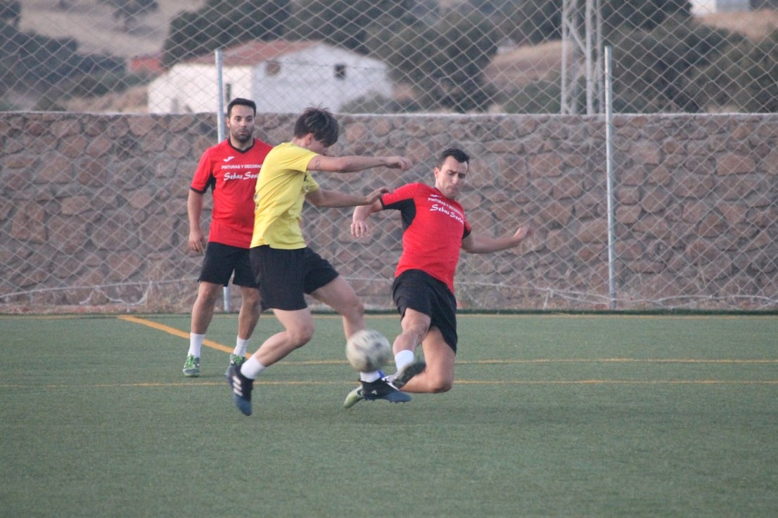 Algunas imágenes de la final y el tercer y cuarto puesto del torneo de verano de fútbol 7 disputado en Valverde de Leganés (01-08-2019)