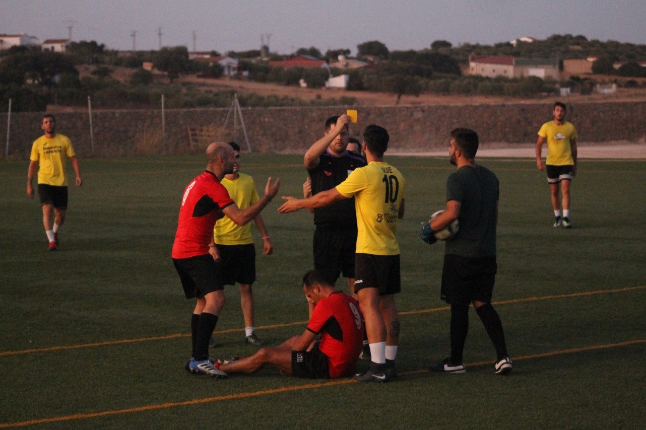 Algunas imágenes de la final y el tercer y cuarto puesto del torneo de verano de fútbol 7 disputado en Valverde de Leganés (01-08-2019)