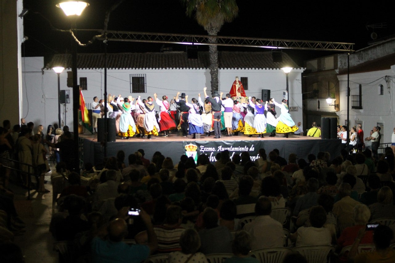 Algunas imágenes de las actuaciones de la 33ª Edición del Festival Folklórico de los Pueblos del Mundo de Extremadura (05-08-2019)