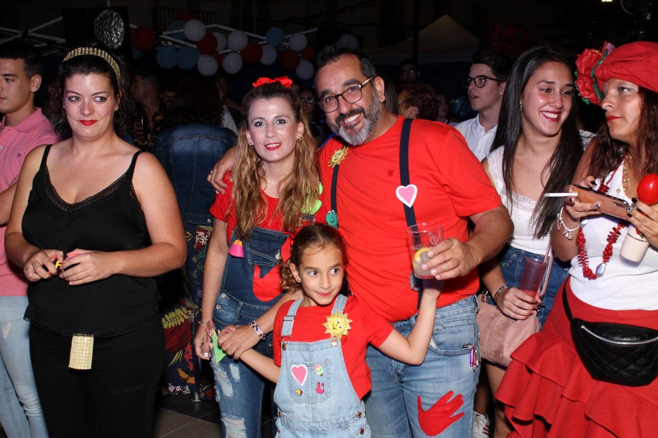 Algunas imágenes de la fiesta de 'Los Bartolos' celebrada en la plaza de la Constitución y sus alrededores (10-08-2019)